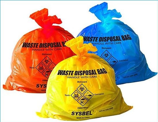 Waste disposal bags